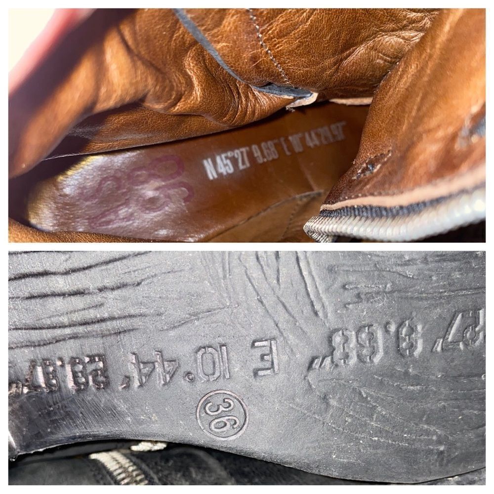 A.S.98 x free people Ives boots size 36 - Picture 12 of 12